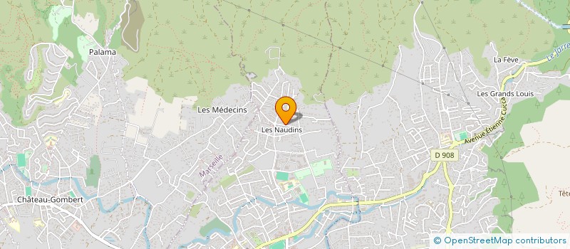 localisation de l'entreprise CONSTANTIN P & IMMORDINO J-P  PLAN-DE-CUQUES