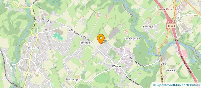 localisation de l'entreprise CONSTANTIN RENE SARL à REIGNIER-ESERY