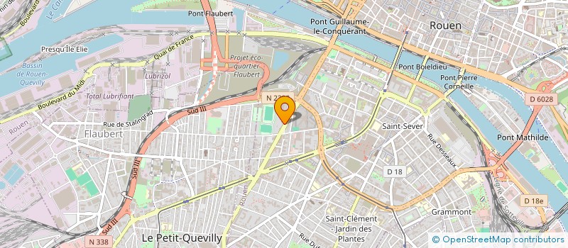 localisation de l'entreprise CONSTANTINE 76 AUTOS à ROUEN