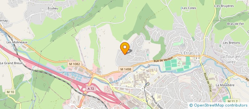 localisation de l'entreprise CONSTANTINE  L'ETRAT