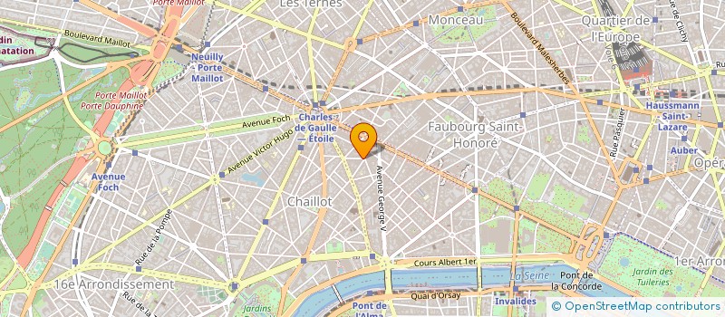 localisation de l'entreprise CONSTANTINUS à PARIS