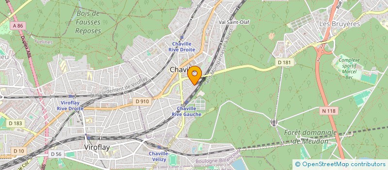 localisation de l'entreprise CONSTANTRI à CHAVILLE