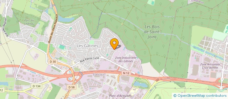 localisation de l'entreprise CONSTEL EDUCATION à PLAISIR