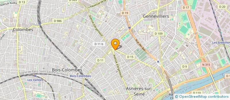 localisation de l'entreprise CONSTELEC à ASNIERES-SUR-SEINE