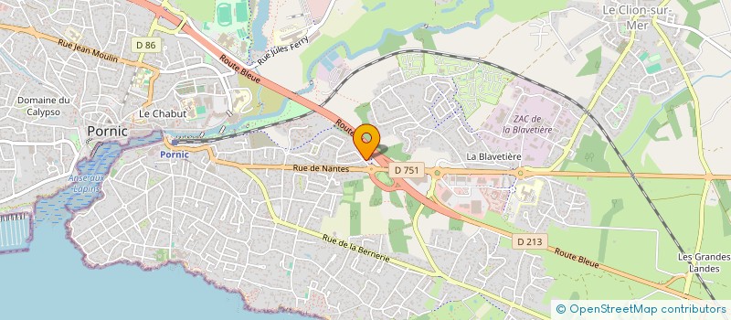 localisation de l'entreprise CONSTELLATION à PORNIC