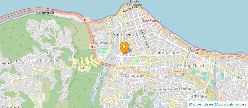 localisation de l'entreprise CONSTELLATION à SAINT-DENIS