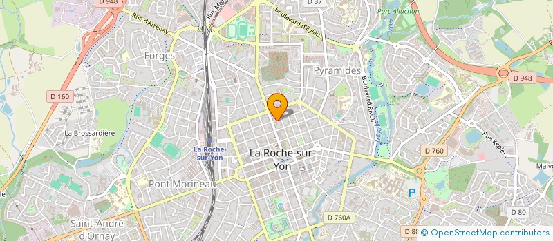 localisation de l'entreprise CONSTELLATION à LA ROCHE-SUR-YON