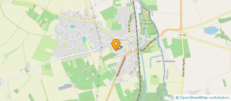 localisation de l'entreprise CONSTELLATION à REUILLY