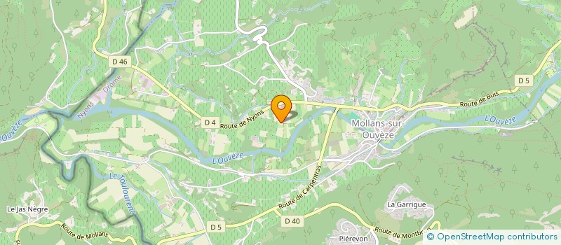 localisation de l'entreprise CONSTELLATION  MOLLANS-SUR-OUVEZE