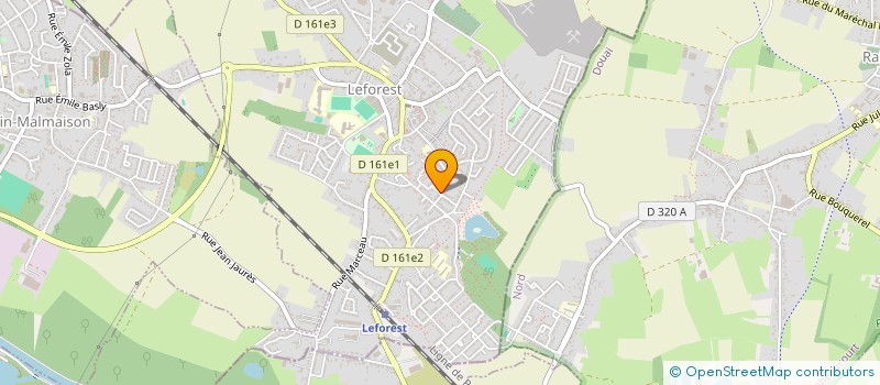 localisation de l'entreprise CONSTELLATION EVENT  LEFOREST