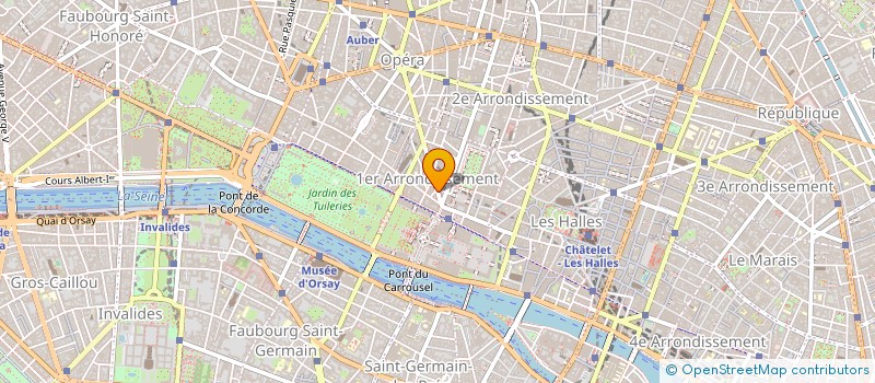 localisation de l'entreprise CONSTELLATION HOTEL MARTINEZ  PARIS