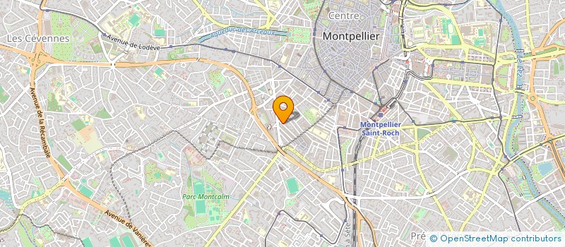 localisation de l'entreprise CONSTELLATION PRODUCTION à MONTPELLIER