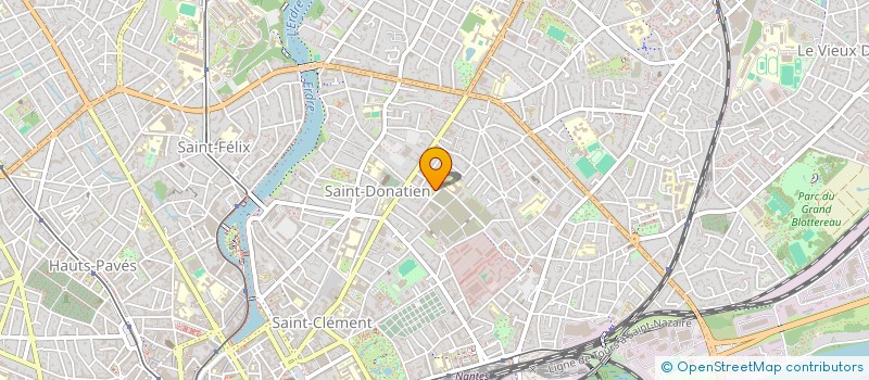 localisation de l'entreprise CONSTELLATION - RESEAU D'ENTRAIDE POUR PARENTS D'ENFANTS HANDICAPES à NANTES