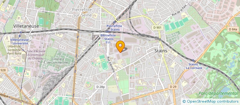 localisation de l'entreprise CONSTELLATION WEB  STAINS