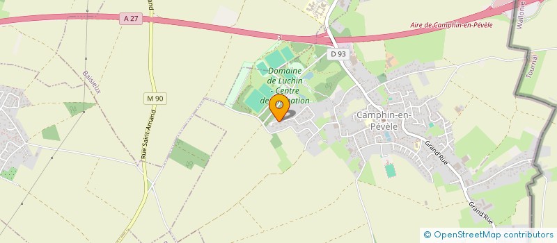localisation de l'entreprise CONSTEXIER à CAMPHIN-EN-PEVELE