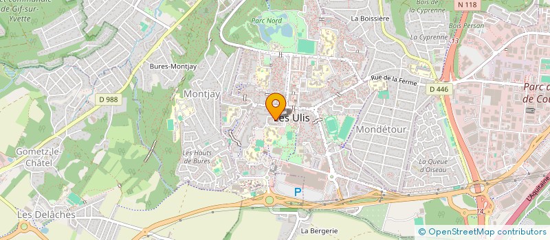 localisation de l'entreprise CONSTI à EVRY-COURCOURONNES