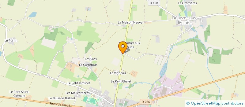 localisation de l'entreprise CONSTITUTION J&B  NOYANT-VILLAGES