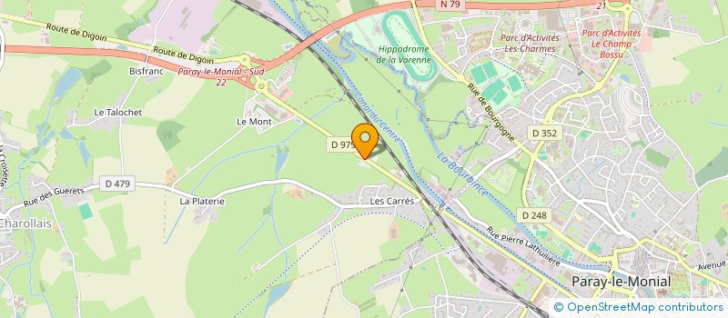 localisation de l'entreprise CONSTOLIS  VITRY-EN-CHAROLLAIS