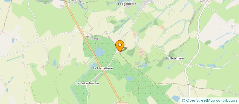 localisation de l'entreprise CONSTR. ENSEMBLES CHAUDRONNES MECANOSOUD à POUGNE-HERISSON