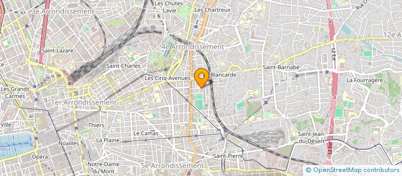 localisation de l'entreprise CONSTR INDUSTR PUBLIQ PRIVEES à MARSEILLE