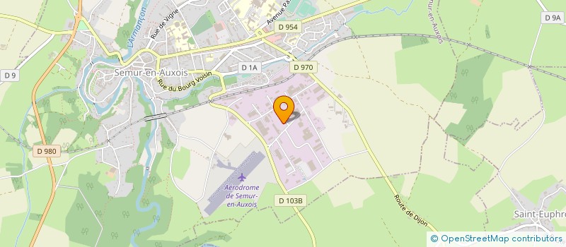 localisation de l'entreprise CONSTR REALISATIONS AGRICOLES INDUSTRIEL à SEMUR-EN-AUXOIS