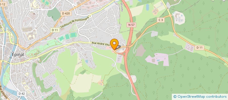 localisation de l'entreprise CONSTR RENOV ETUDE ARTISAN TRAVAUX... à EPINAL