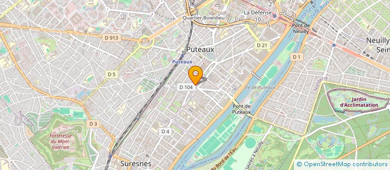 localisation de l'entreprise CONSTR RENOV IMMOB NOUVEL CONSE INGINIER à PUTEAUX