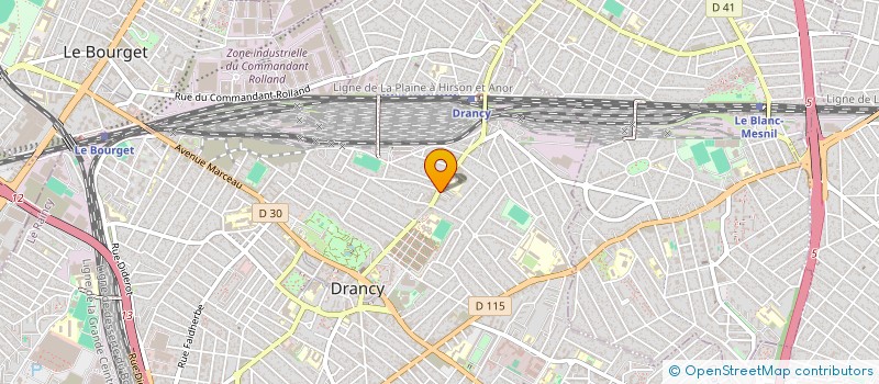localisation de l'entreprise CONSTRA-CONSULT à DRANCY