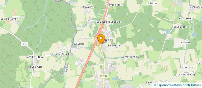 localisation de l'entreprise CONSTRUC BETON ARME RAVALEMENT à MESNIL-ROC'H