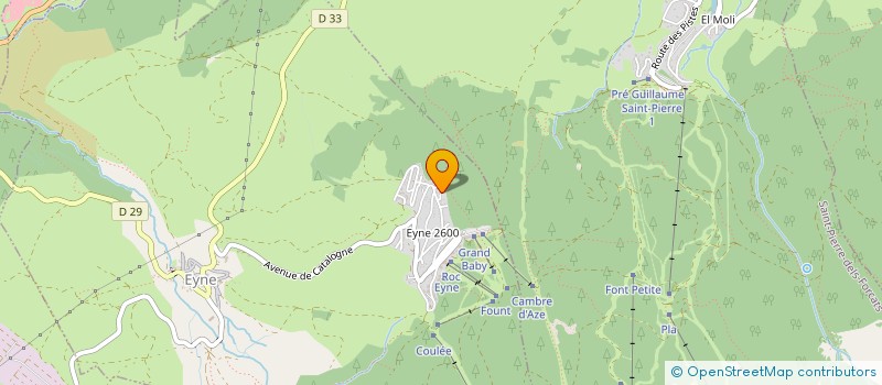 localisation de l'entreprise CONSTRUCCIONS PIRENAIQUES  EYNE