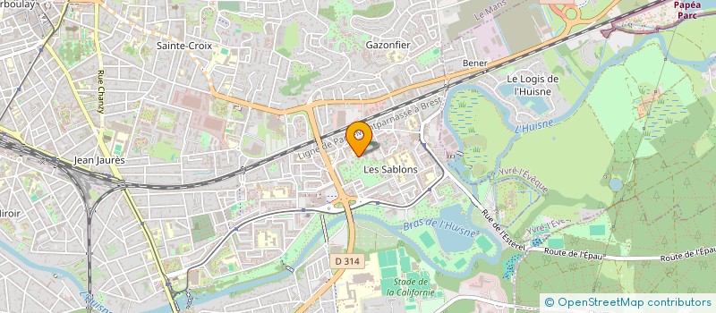 localisation de l'entreprise CONSTRUCION POPULAIRE  LE MANS