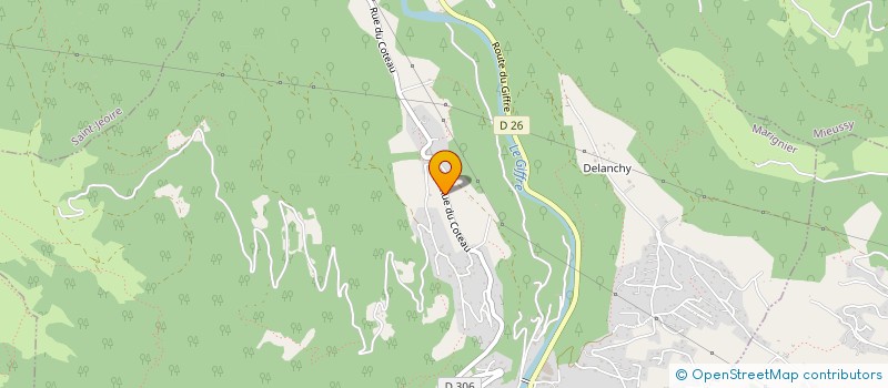 localisation de l'entreprise CONSTRUCT'ALPES  MARIGNIER