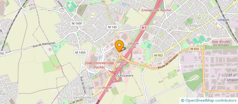 localisation de l'entreprise CONSTRUCT GESTION PROMOT LES CHEVALIERS à FACHES-THUMESNIL