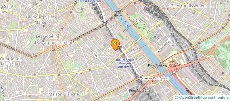 localisation de l'entreprise CONSTRUCT HABITAT ALIMENT NETTOYAGE à PARIS