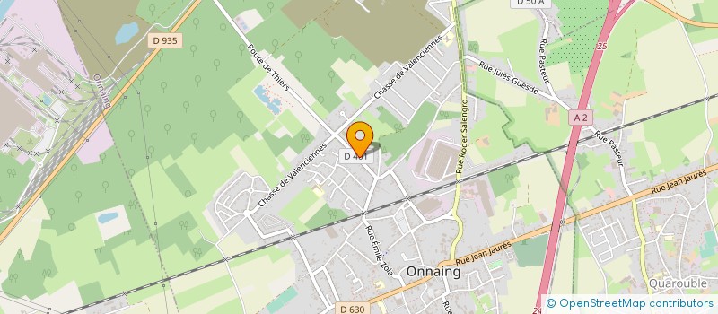 localisation de l'entreprise CONSTRUCT-HOME  ONNAING