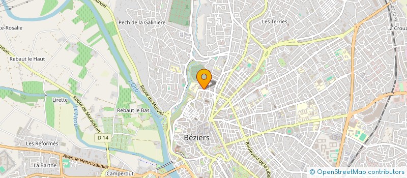 localisation de l'entreprise CONSTRUCT LANGUEDOC ASSISTANCE CONSEIL à VILLENEUVE-LES-BEZIERS