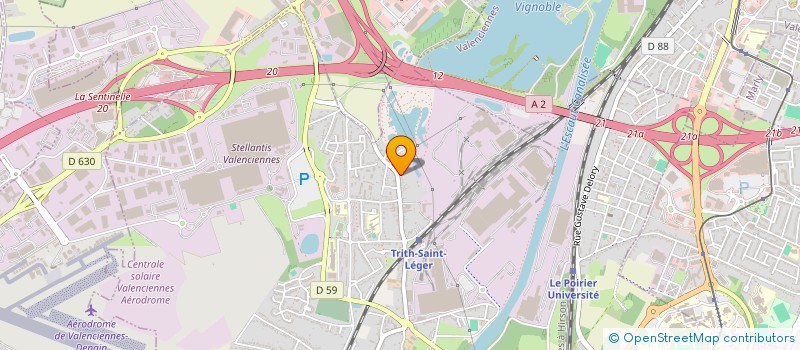 localisation de l'entreprise CONSTRUCT NEUVES TRANSFORMAT RENOVATIONS  TRITH-SAINT-LEGER