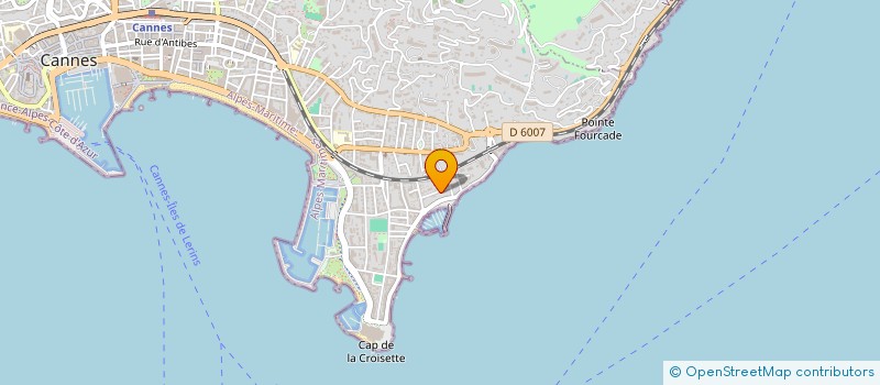 localisation de l'entreprise CONSTRUCT REHABILITATION PROMOTION IMMOB à CANNES