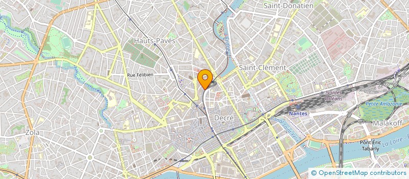 localisation de l'entreprise CONSTRUCTEL à NANTES