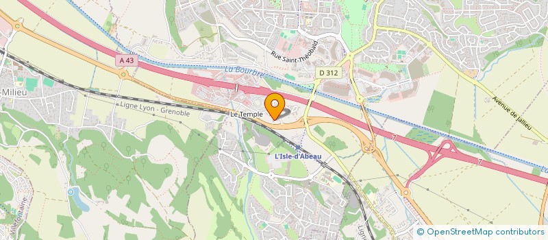 localisation de l'entreprise CONSTRUCTEUR CONCEPTEUR MAISON INDIVIDUELLE- CONSTRUCTEUR CMI à BOURGOIN-JALLIEU