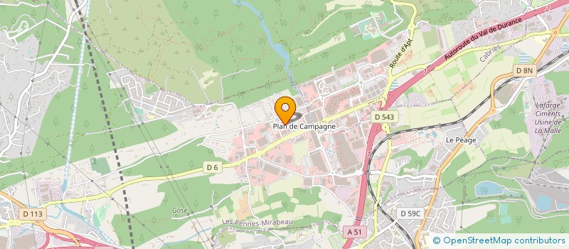 localisation de l'entreprise CONSTRUCTEUR DU SUD à LES PENNES-MIRABEAU