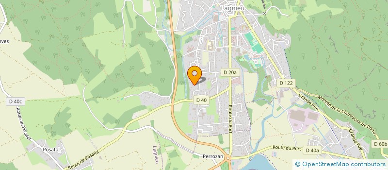 localisation de l'entreprise CONSTRUCTEURS AMATEURS DU BASSIN GAPENCAIS  LAGNIEU