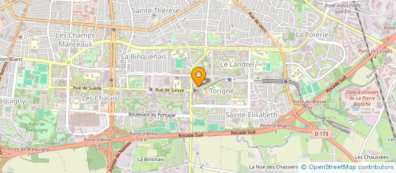 localisation de l'entreprise CONSTRUCTEURS DE L'EST à RENNES
