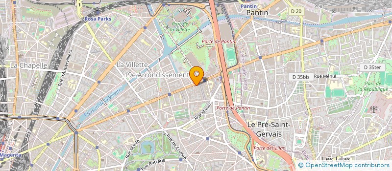 localisation de l'entreprise CONSTRUCTION 2 BATIMENT  PARIS