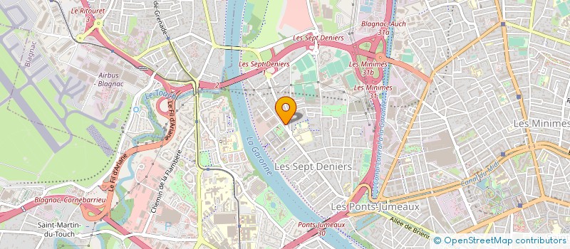 localisation de l'entreprise CONSTRUCTION 3B à TOULOUSE