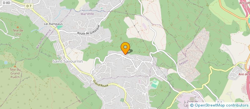 localisation de l'entreprise CONSTRUCTION  SAINT-SAVOURNIN