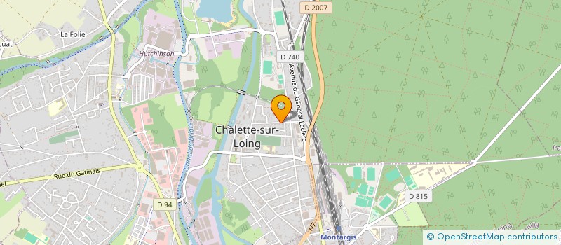 localisation de l'entreprise CONSTRUCTION 45 J & F à CHALETTE-SUR-LOING
