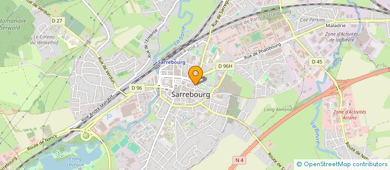 localisation de l'entreprise CONSTRUCTION 9  SAVERNE