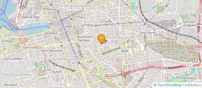 localisation de l'entreprise CONSTRUCTION AERONAUTIQUE TECHNOLOGIQUES à MARSEILLE