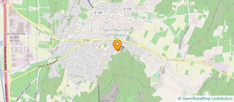 localisation de l'entreprise CONSTRUCTION BATI PROVENCE à CLANSAYES